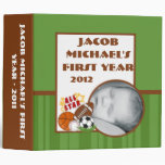2" PHOTO Binder Scrapbook All-star Green