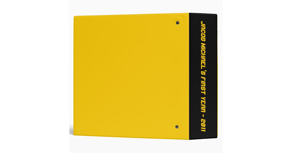 2" PHOTO Binder Scrapbook Construction Zazzle