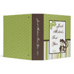 2" PHOTO Binder Scrapbook Monkey Time Jungle Zoo