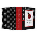 2" PHOTO Binder Scrapbook Red Ladybug