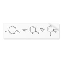 2-Pyridone Chemical Synthesis 1 bumper stickers by TheCommitteeTo 2-Pyridone Chemical Synthesis 1 bumper stickers