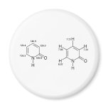 2-Pyridone NMR Fridge Magnet