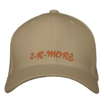 2-R-MORE embroidered hats