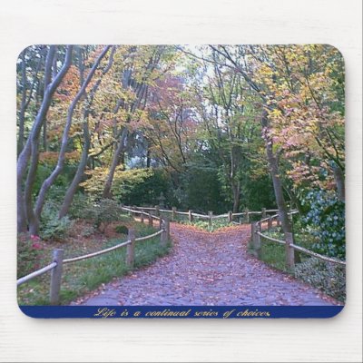 2 Roads Mouse Pad by zrios1