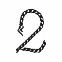 "2" Rope Number 2.5" embroidered shirts by ZazzleEmbroidery "2" Rope Number 2.5" embroidered shirts