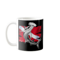 2-Sharks Diving Mug