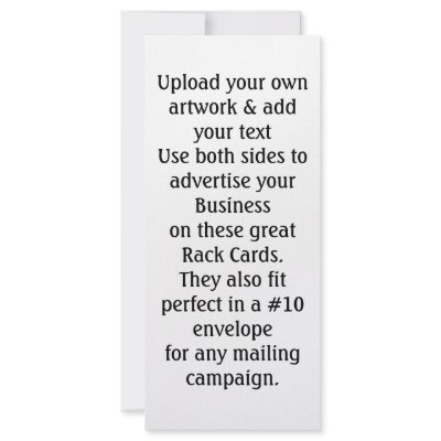 2 sided Business Rack cards Advertising by BlueSkiesPlusLLC