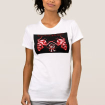 2 skulls SR girly tank t-shirts