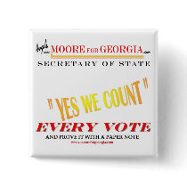 2" square YES WE COUNT button