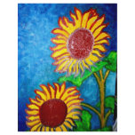2 Sunflowers by Piliero Full Color Flyer