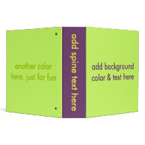 2" three-ring binders easy template