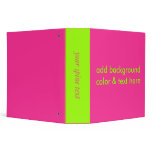 2" three-ring binders easy template