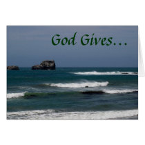 2 Timothy 1:7 Encouragement Card cards