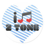 2 Tone fan Stickers