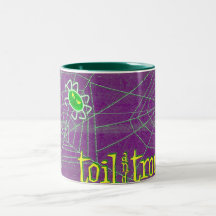 2-tone halloween mug