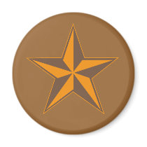 2 Tone Star Magnet