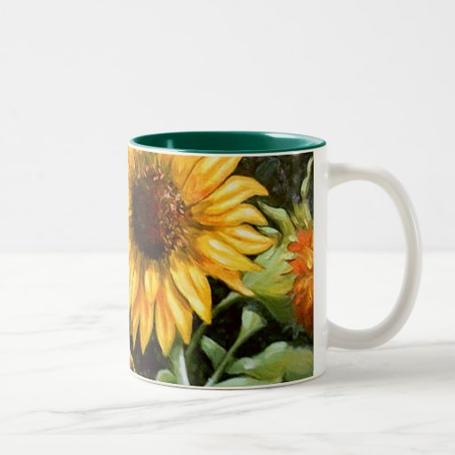 2-tone Sunflower Coffee Mug | Zazzle