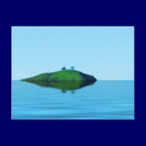 2 Tree Island postcards