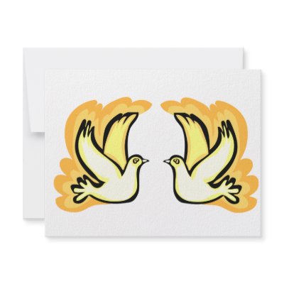 2 Turtle Doves Custom Invites by BrandyHouse