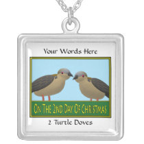 2 Turtle Doves Necklace