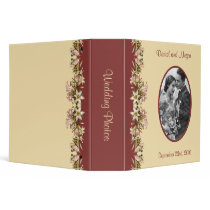 2" Vintage Wedding Photo Album 3 Ring Binders