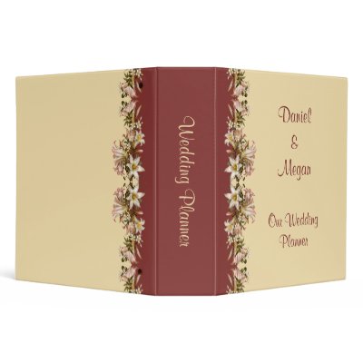 2" Vintage Wedding Planner 3 Ring Binder by Vintage_Gifts