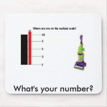 2, What's your number? Mouse Pad