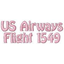 2 Wings155 Prayers, US Airways Flight 1549 embroidered shirts