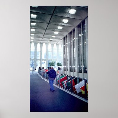 2 World Trade Center Lobby Interior Poster by TomFarrell
