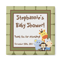 2"x2" Favor Magnet Jungle Play
