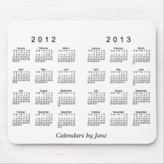 Year Calendar  2013 on Year Calendar 2012   2013 By Calendars By Janz