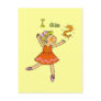 2 year old ballerina post cards