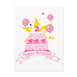 2 Year Old Birthday Cake Post Card