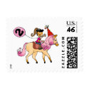 2 year old girl on a pony postage by jsoh 2 year old girl on a pony postage