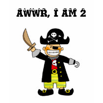 2 year old pirate boy t-shirts