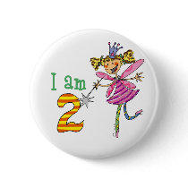 2 year old princess fairy buttons