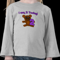 2 Year Old Teddy Bear T-Shirt