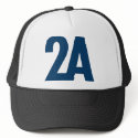 2A - 2nd Amendment - Blue hats by visualnewbie 2A - 2nd Amendment - Blue hats