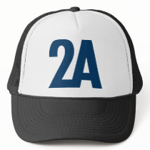 2A - 2nd Amendment - Blue hats by visualnewbie 2A - 2nd Amendment - Blue hats