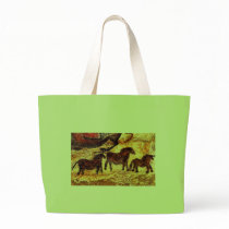2a   Lascaux Horses bags