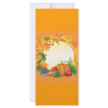 2ai, fall, harvest, wreath, colourful, vegetables, custom rack card
