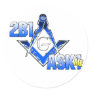 2B1 ASKME ROUND STICKER