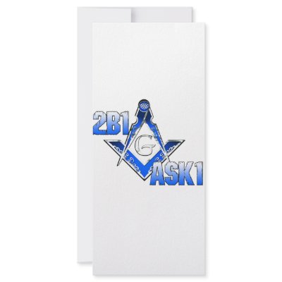 2B1ASK1 FULL COLOR RACK CARD by Masoniclife
