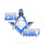 2B1ASK1 ROUND STICKERS