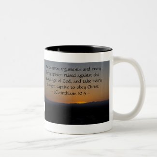 2Corinthians 10:5 Coffee Mugs
