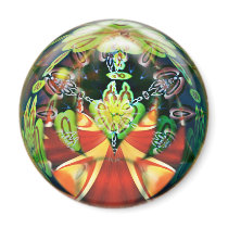 2d3D Psychedelic Magnet by webgrrl 2d3D Psychedelic Magnet