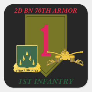 2d stickers 70th bn infantry armor 1st