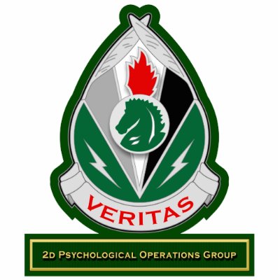 2d Psychological Operations Group DUI Acrylic Cut Out by a2zgraphicsworks