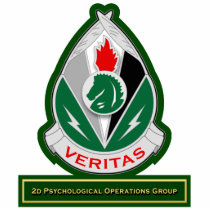 2d Psychological Operations Group DUI Acrylic Cut Out