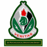 2d Psychological Operations Group DUI Acrylic Cut Out